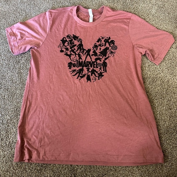 Bella Canvas Tops - Marvel graphic tee